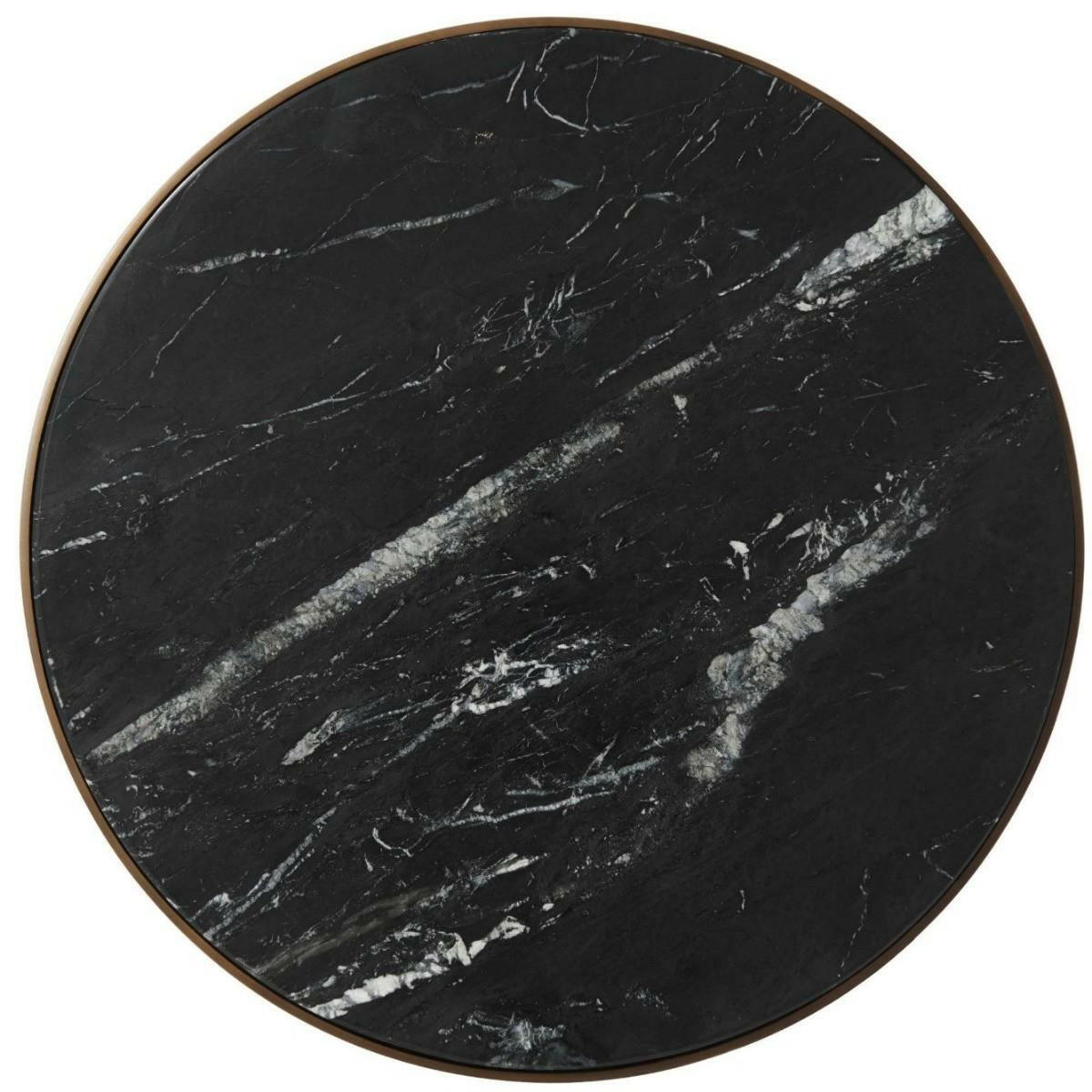 Gennaro Accent Table with Marble Top.