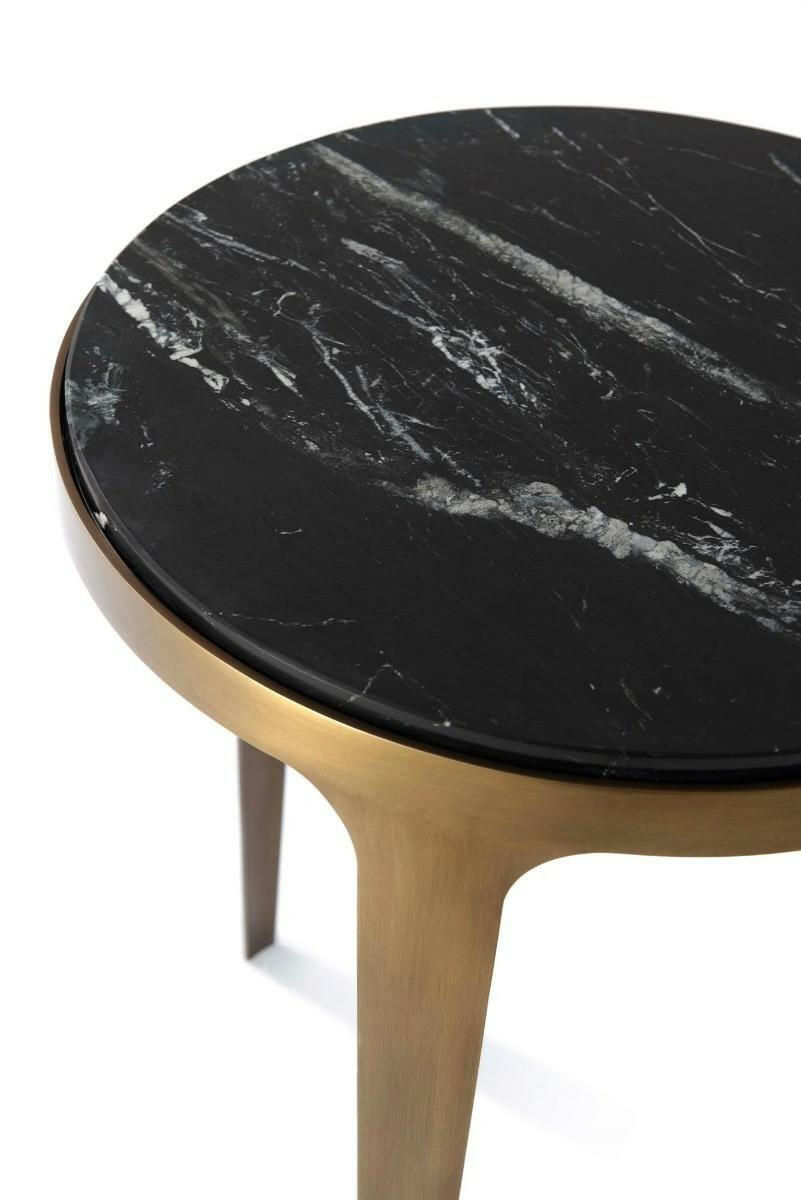 Gennaro Accent Table with Marble Top.