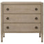 Theodore Alexander Living Hillcrest Bedside Table in Riverwash Oak House of Isabella UK