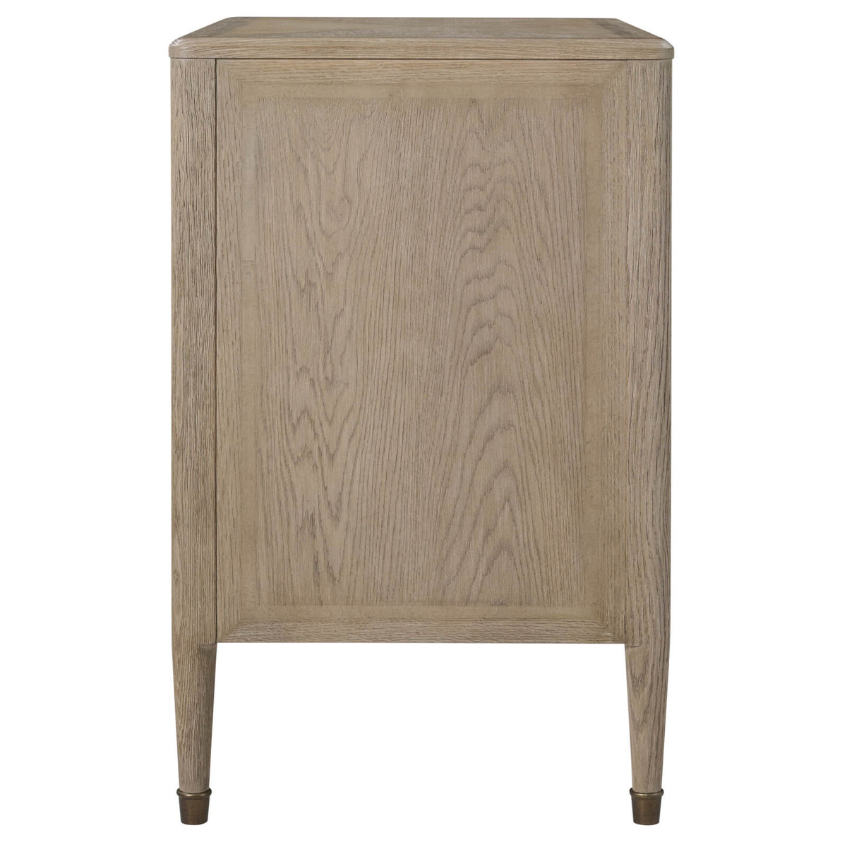 Theodore Alexander Living Hillcrest Bedside Table in Riverwash Oak House of Isabella UK