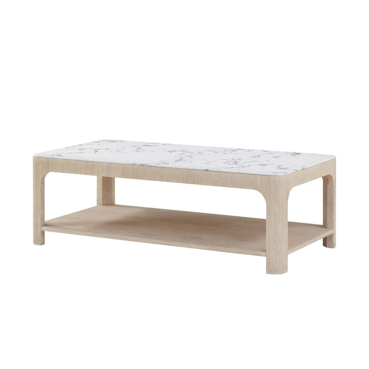 Theodore Alexander Living Horizon Rectangular Quartz Coffee Table House of Isabella UK