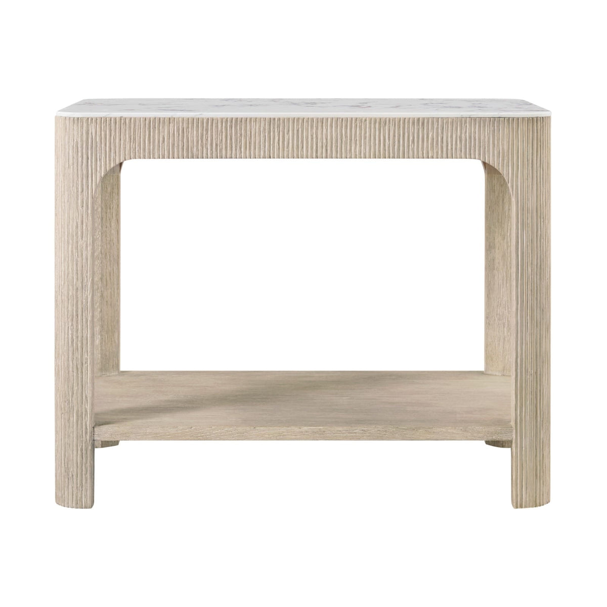 Theodore Alexander Living Horizon Rectangular Quartz Side Table House of Isabella UK