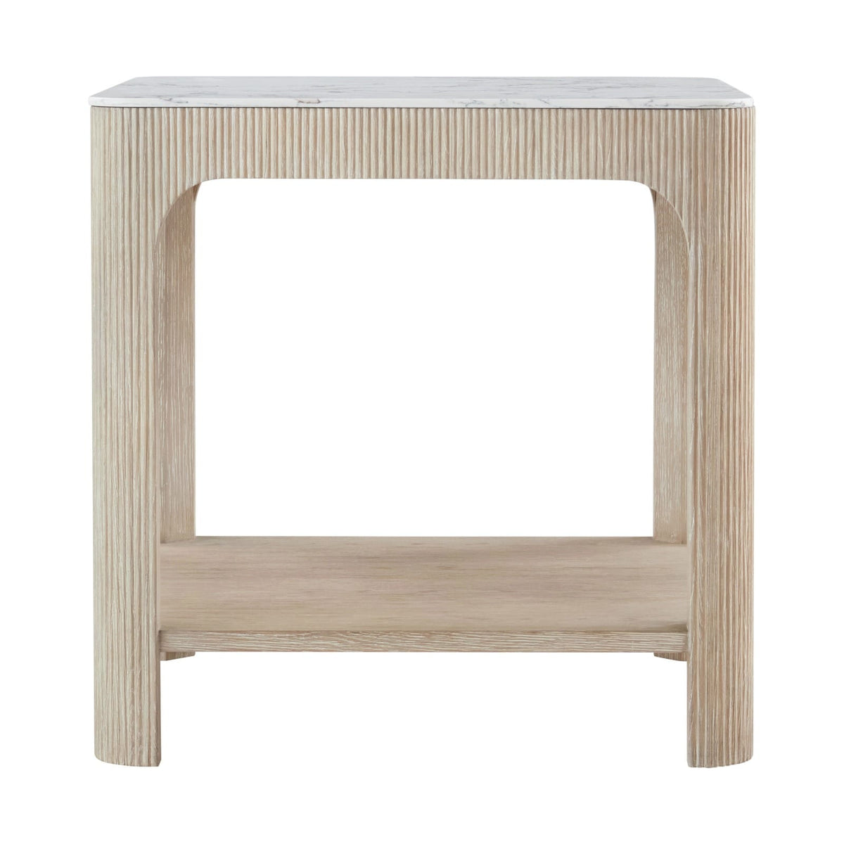 Theodore Alexander Living Horizon Square Quartz Side Table House of Isabella UK