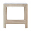 Theodore Alexander Living Horizon Square Quartz Side Table House of Isabella UK