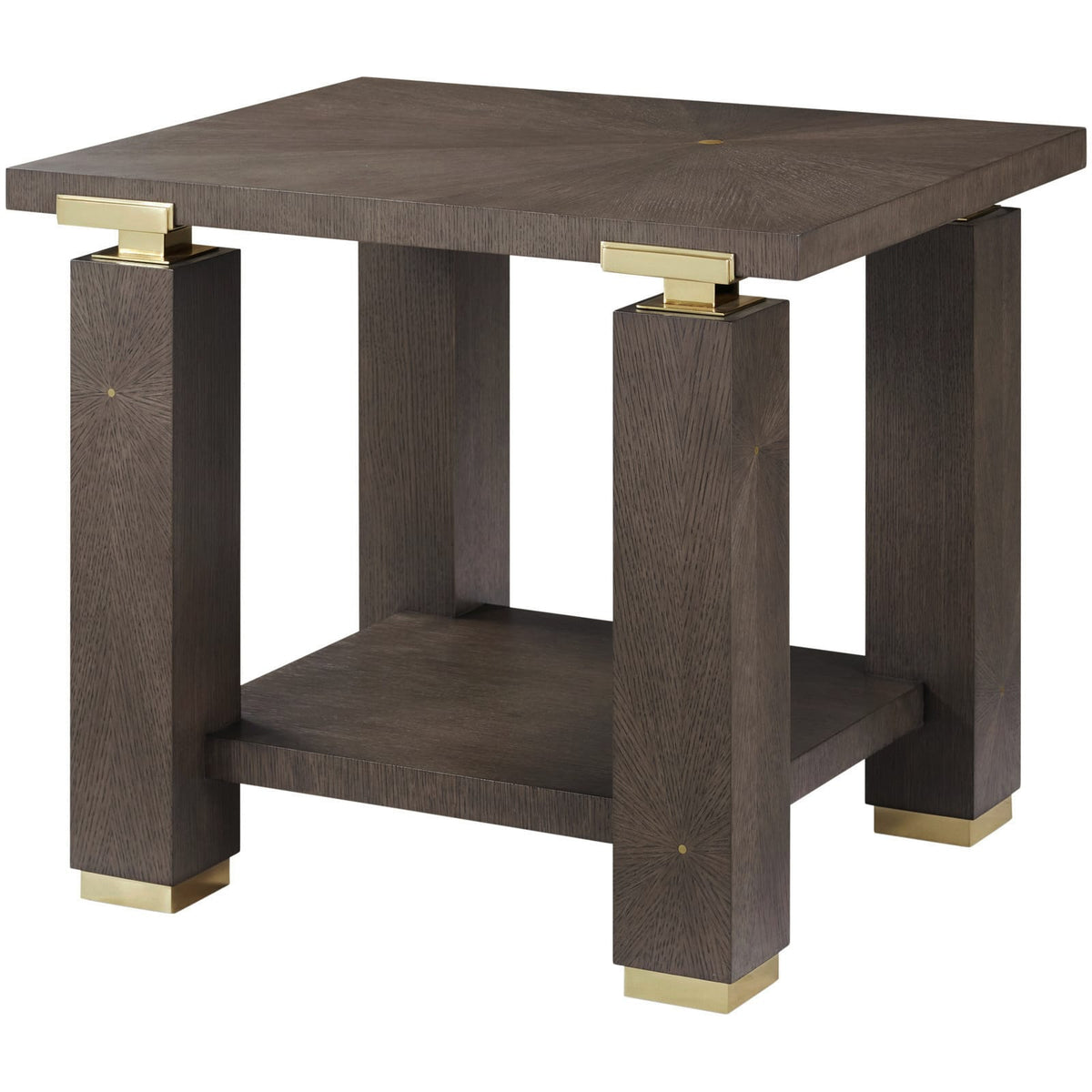 Theodore Alexander Living Judith Leiber Rectangle Side Table Dark House of Isabella UK