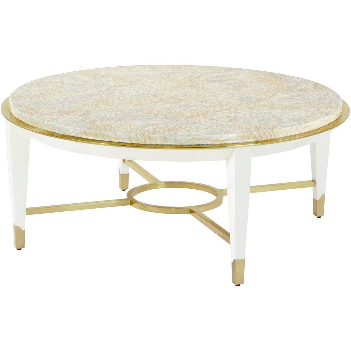 Theodore Alexander Living Judith Leiber Round Coffee Table House of Isabella UK