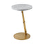 Theodore Alexander Living Kesden Accent Table Bianco Marble Top House of Isabella UK