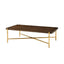 Theodore Alexander Living Kesden Coffee Table Ash Burl Veneer House of Isabella UK