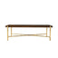 Theodore Alexander Living Kesden Coffee Table Ash Burl Veneer House of Isabella UK