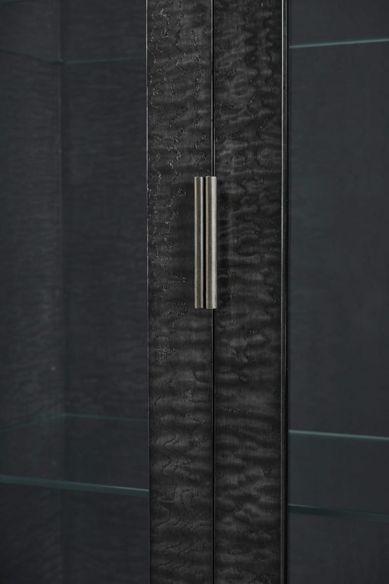 Theodore Alexander Living Kesden Curio Cabinet in Black House of Isabella UK