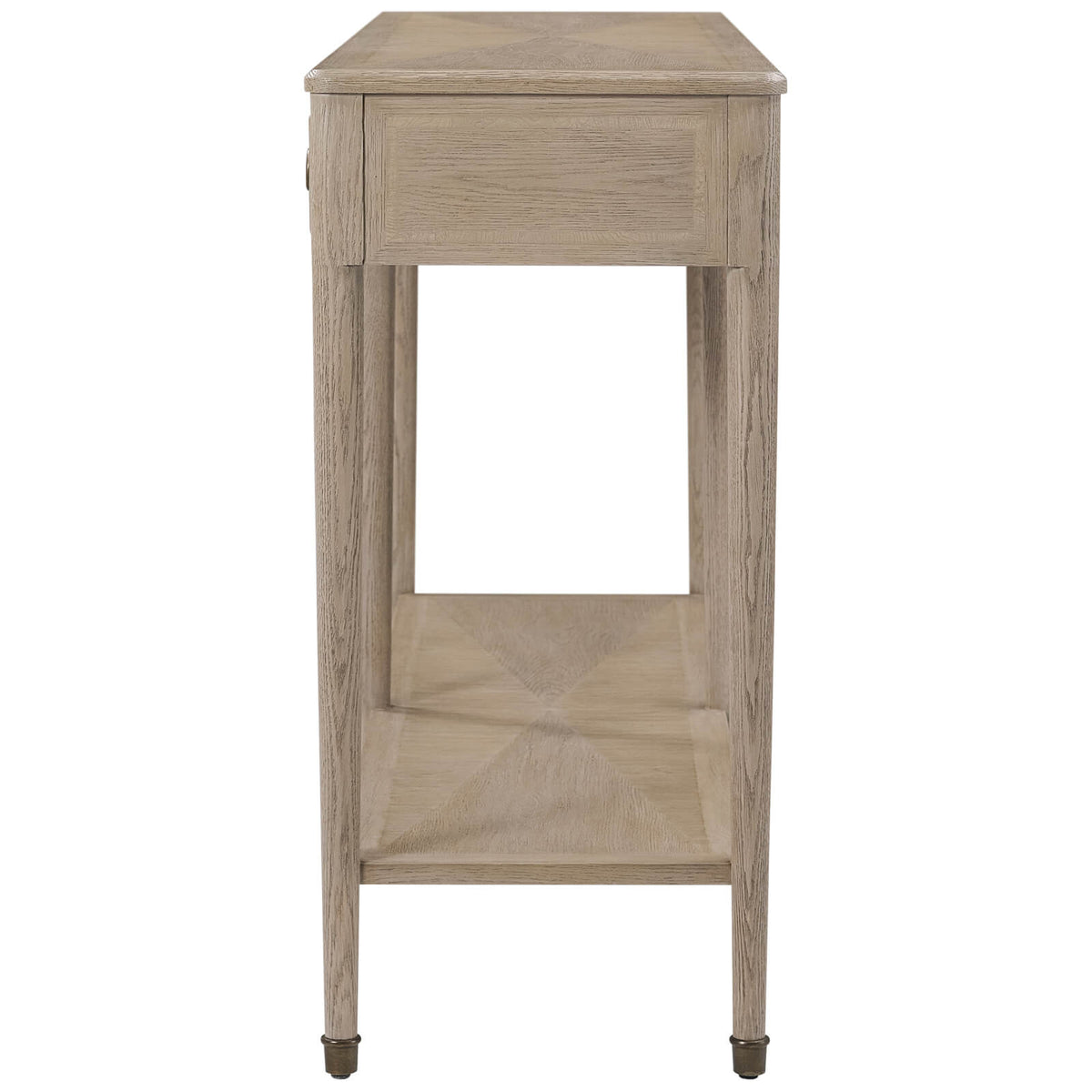 Theodore Alexander Living Kingswell Console Table in Riverwash Oak House of Isabella UK
