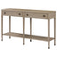 Theodore Alexander Living Kingswell Console Table in Riverwash Oak House of Isabella UK