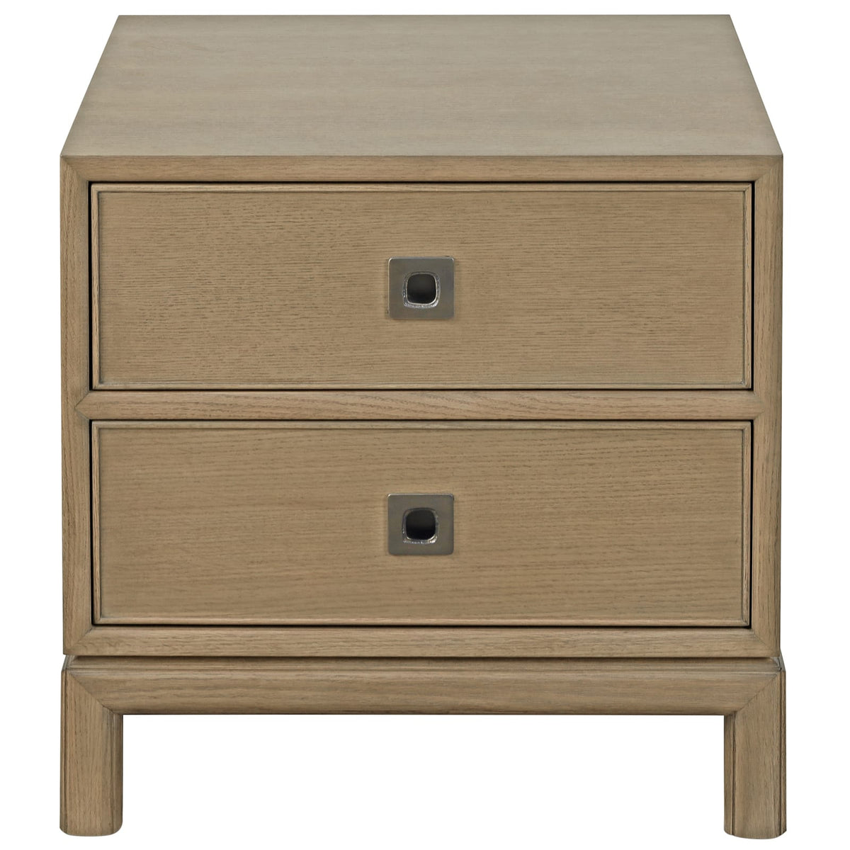 Theodore Alexander Living Montauk 2-Drawer Side Table Dark House of Isabella UK