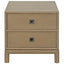 Theodore Alexander Living Montauk 2-Drawer Side Table Dark House of Isabella UK