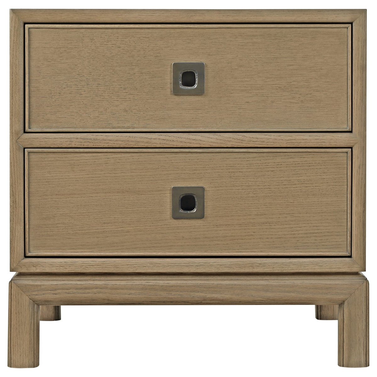 Theodore Alexander Living Montauk 2-Drawer Side Table Dark House of Isabella UK