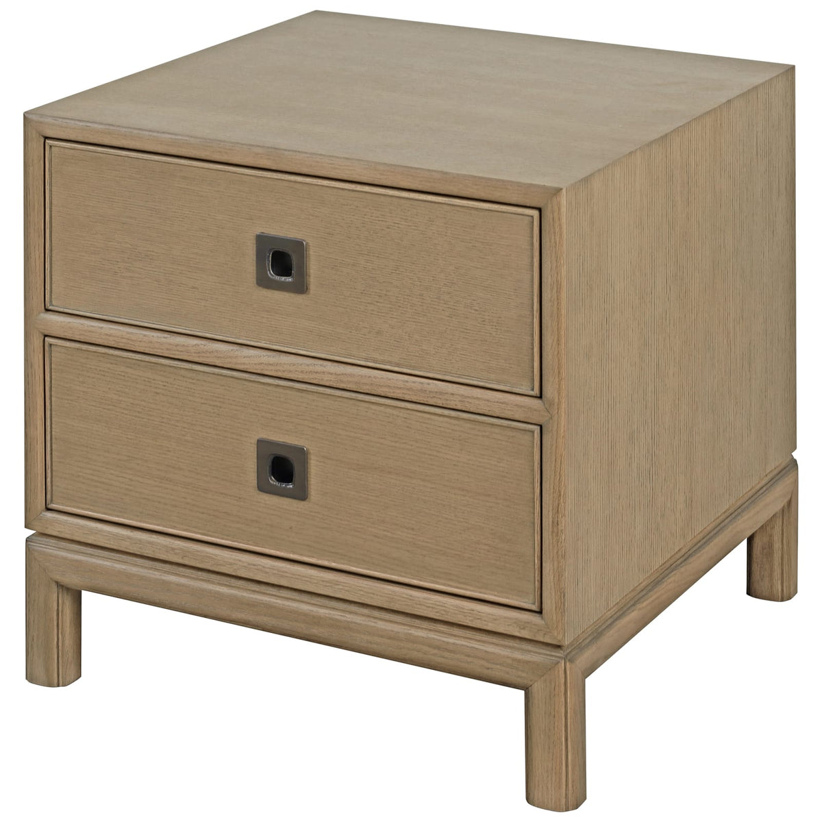 Theodore Alexander Living Montauk 2-Drawer Side Table Dark House of Isabella UK