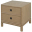 Theodore Alexander Living Montauk 2-Drawer Side Table Dark House of Isabella UK