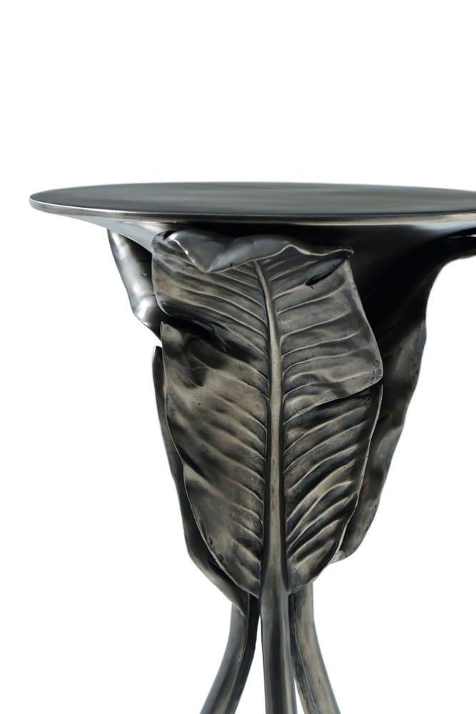 Theodore Alexander Living Ophelia Drinks Table Bronze Finish House of Isabella UK