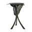 Theodore Alexander Living Ophelia Drinks Table Bronze Finish House of Isabella UK