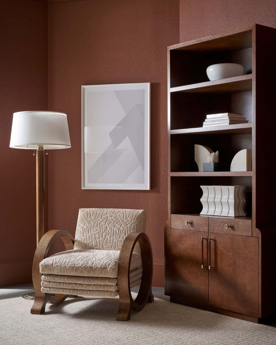 Theodore Alexander Living Origins Bookcase in Landmark House of Isabella UK