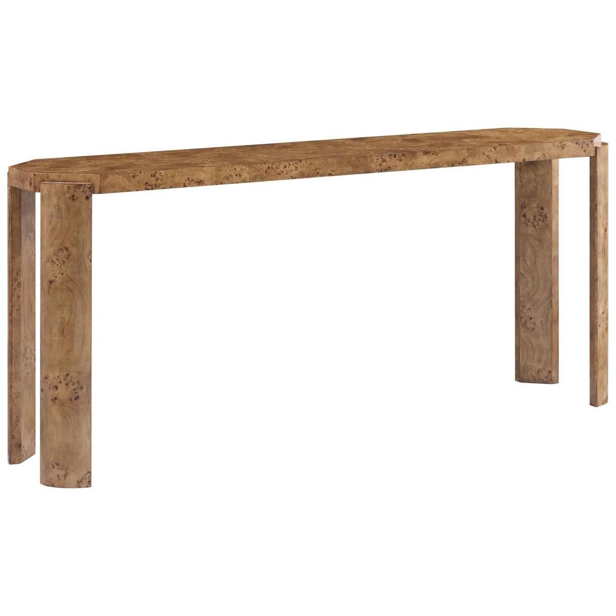 Theodore Alexander Living Perch Burl Console Table House of Isabella UK