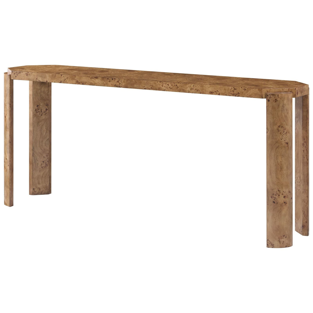 Theodore Alexander Living Perch Burl Console Table House of Isabella UK