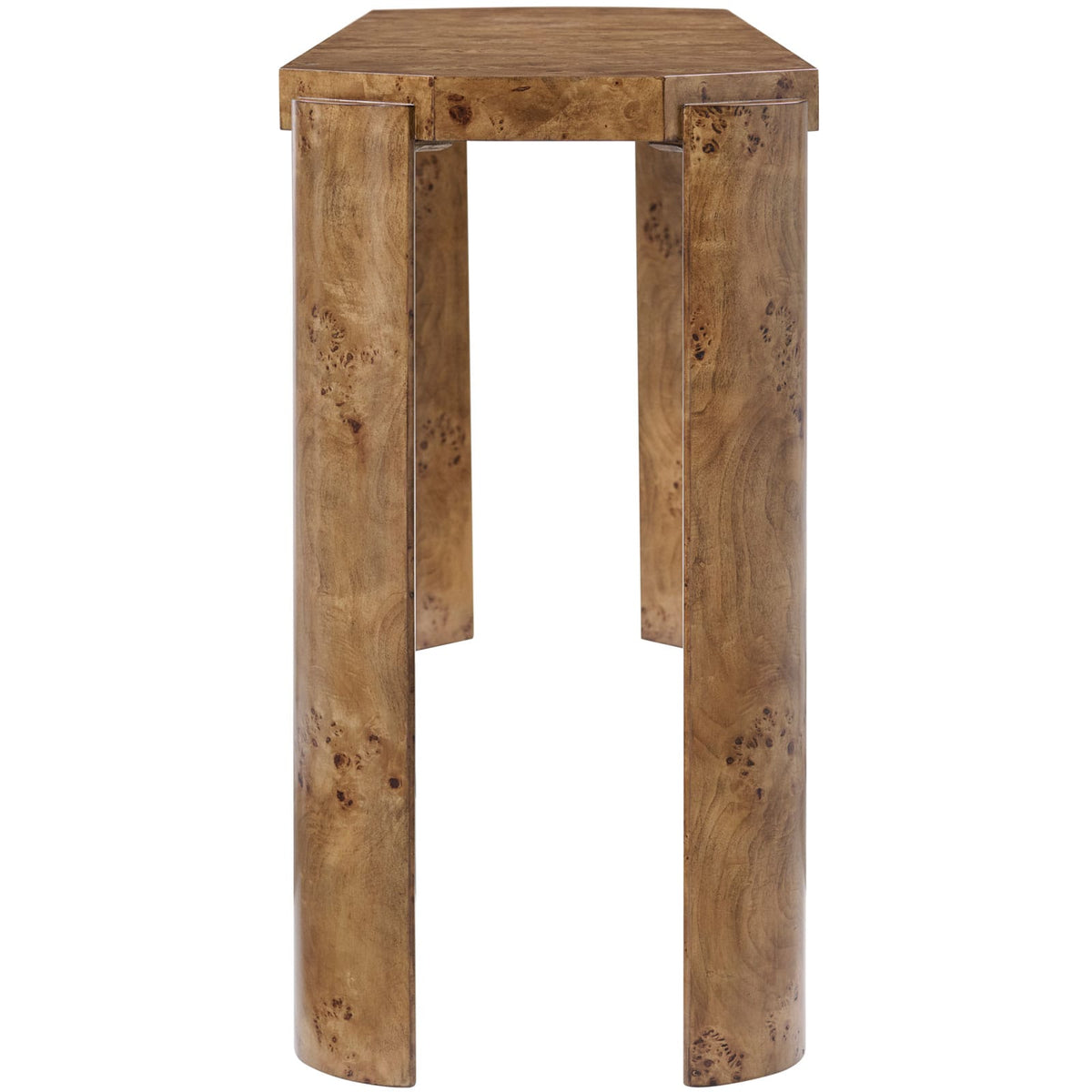 Theodore Alexander Living Perch Burl Console Table House of Isabella UK