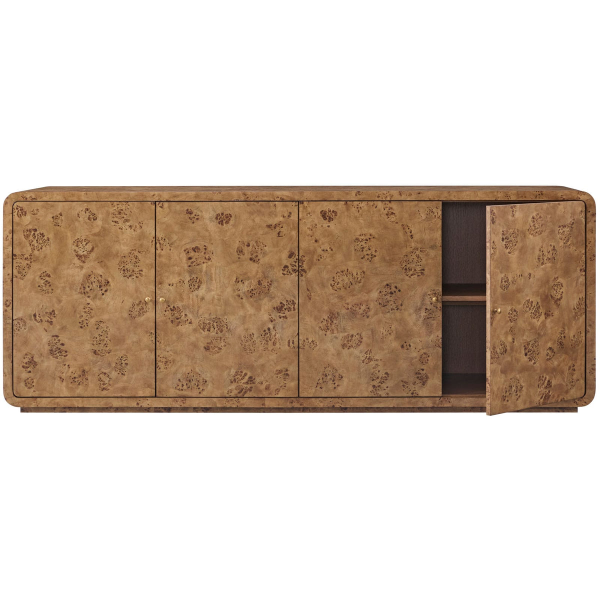 Theodore Alexander Living Perch Burl Large 4-Door Sideboard House of Isabella UK