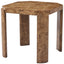 Theodore Alexander Living Perch Burl Side Table House of Isabella UK