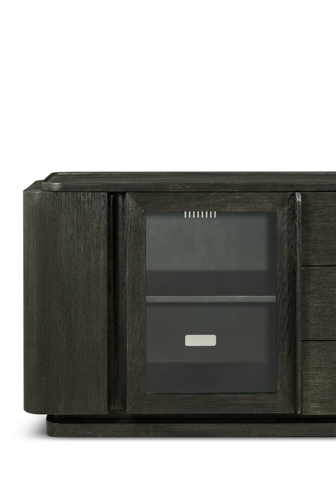 Theodore Alexander Living Repose Glass Door Media Console House of Isabella UK