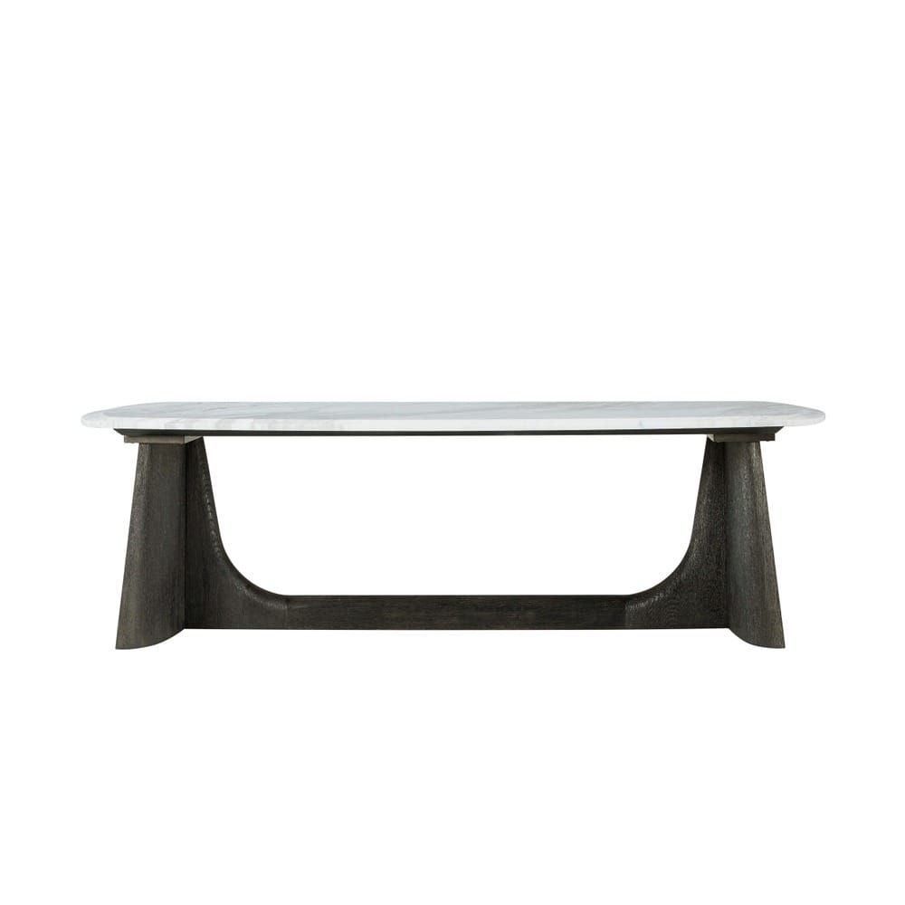 Theodore Alexander Living Repose Wooden Coffee Table Marble Top House of Isabella UK