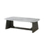 Theodore Alexander Living Repose Wooden Coffee Table Marble Top House of Isabella UK