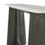 Theodore Alexander Living Repose Wooden Console Table Marble Top House of Isabella UK