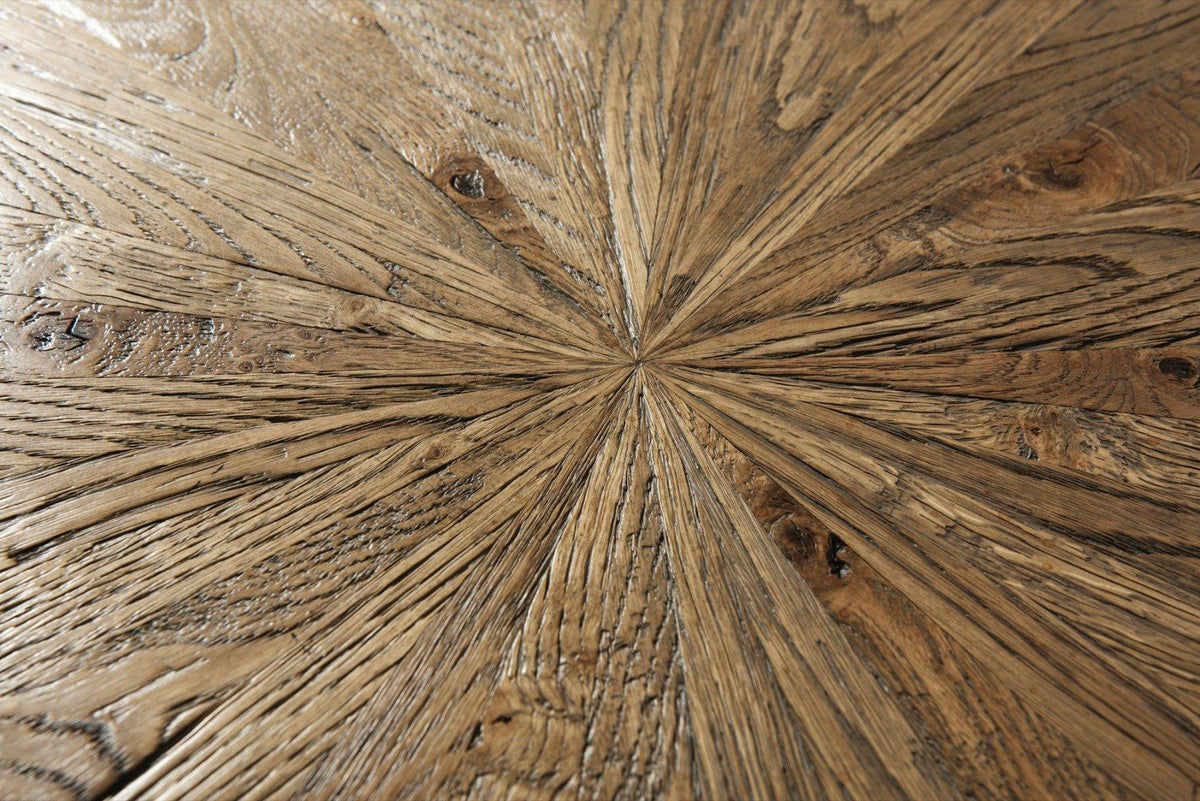 Round Side Table Arden in Echo Oak.