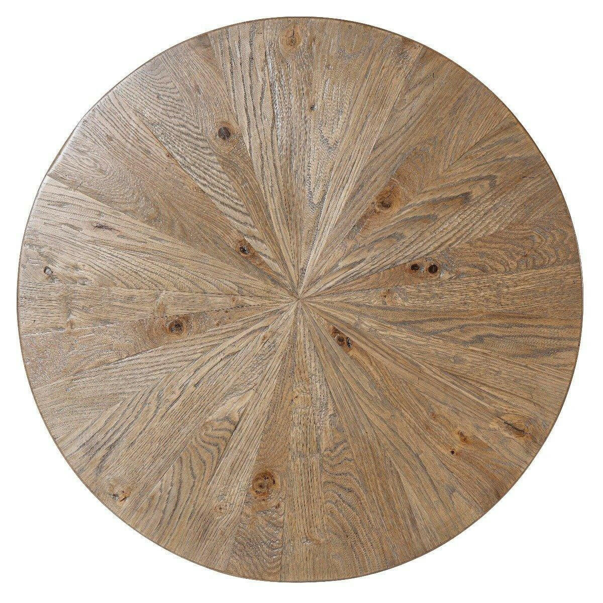 Round Side Table Arden in Echo Oak.