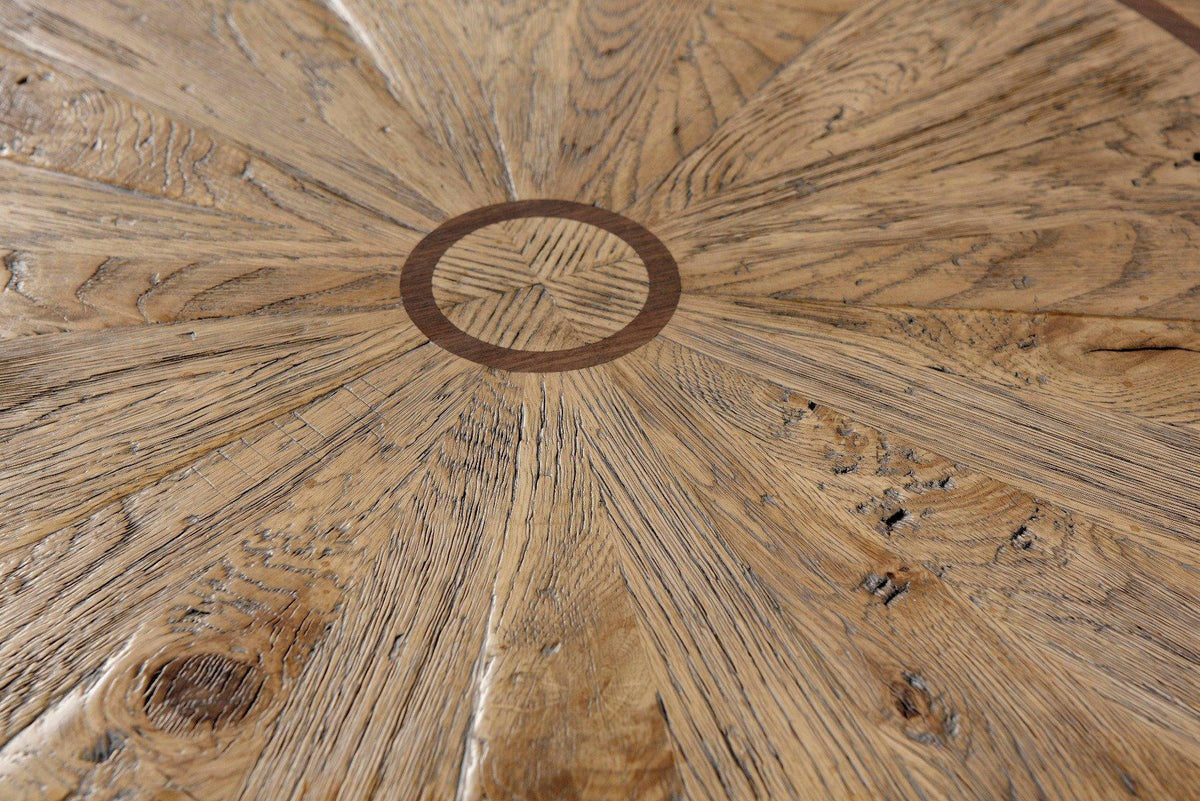 Round Side Table Weston in Echo Oak.