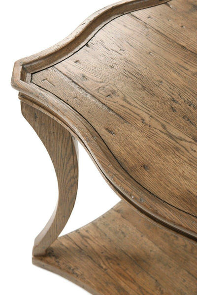 Theodore Alexander Living Serpentine Side Table Ennis in Echo Oak House of Isabella UK