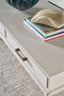 Theodore Alexander Living Singer Coffee Table with Wallpaper Drawer Fronts House of Isabella UK