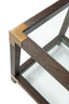 Theodore Alexander Living Square Side Table Rayan in Cardamon House of Isabella UK