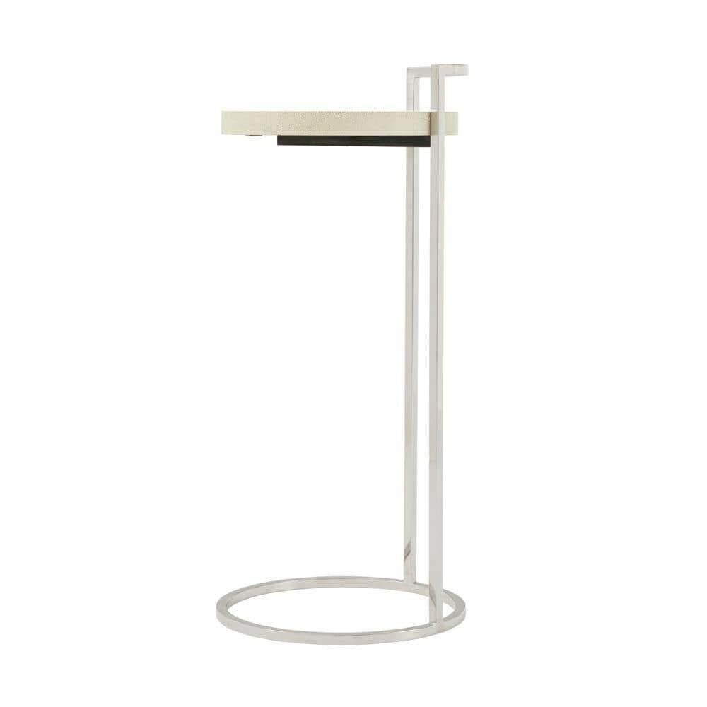 Ta Studio Accent Table Alistair in Overcast Finish.