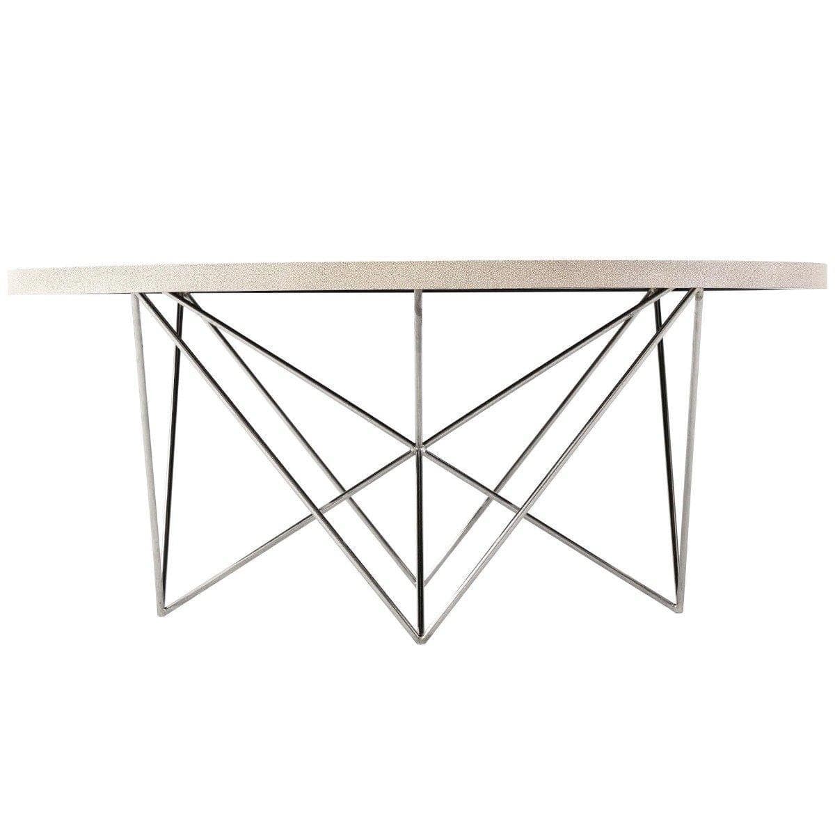 Theodore Alexander Living Ta Studio Coffee Table Brigham in Overcast Finish House of Isabella UK