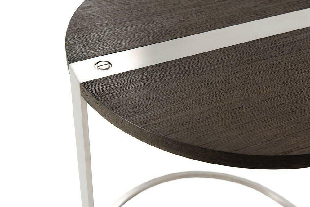 Ta Studio Round Side Table Carson in Anise.