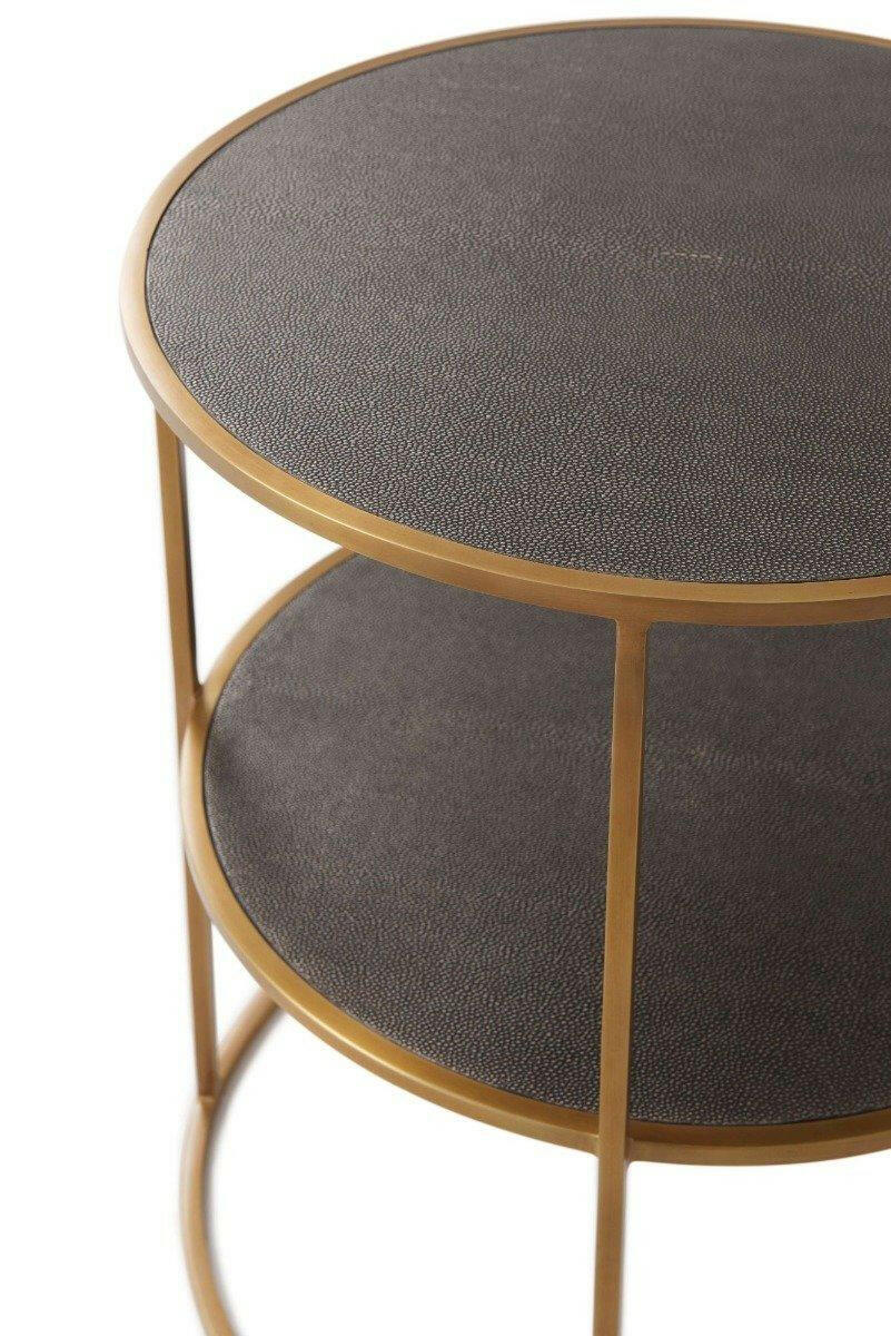Ta Studio Side Table Tripp in Brushed Brass.