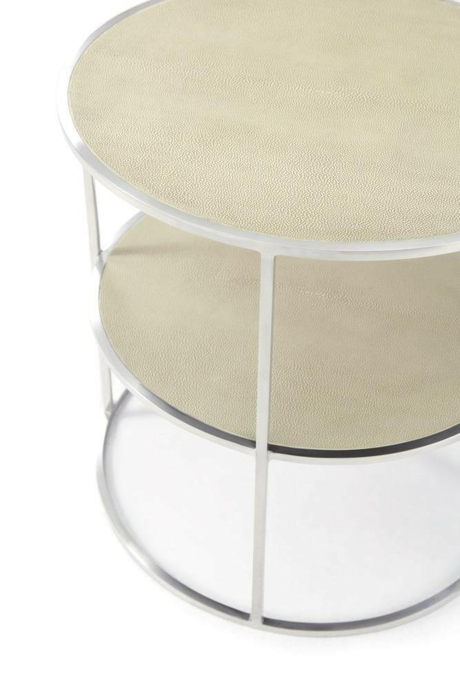 Ta Studio Side Table Tripp in Overcast Embossed.