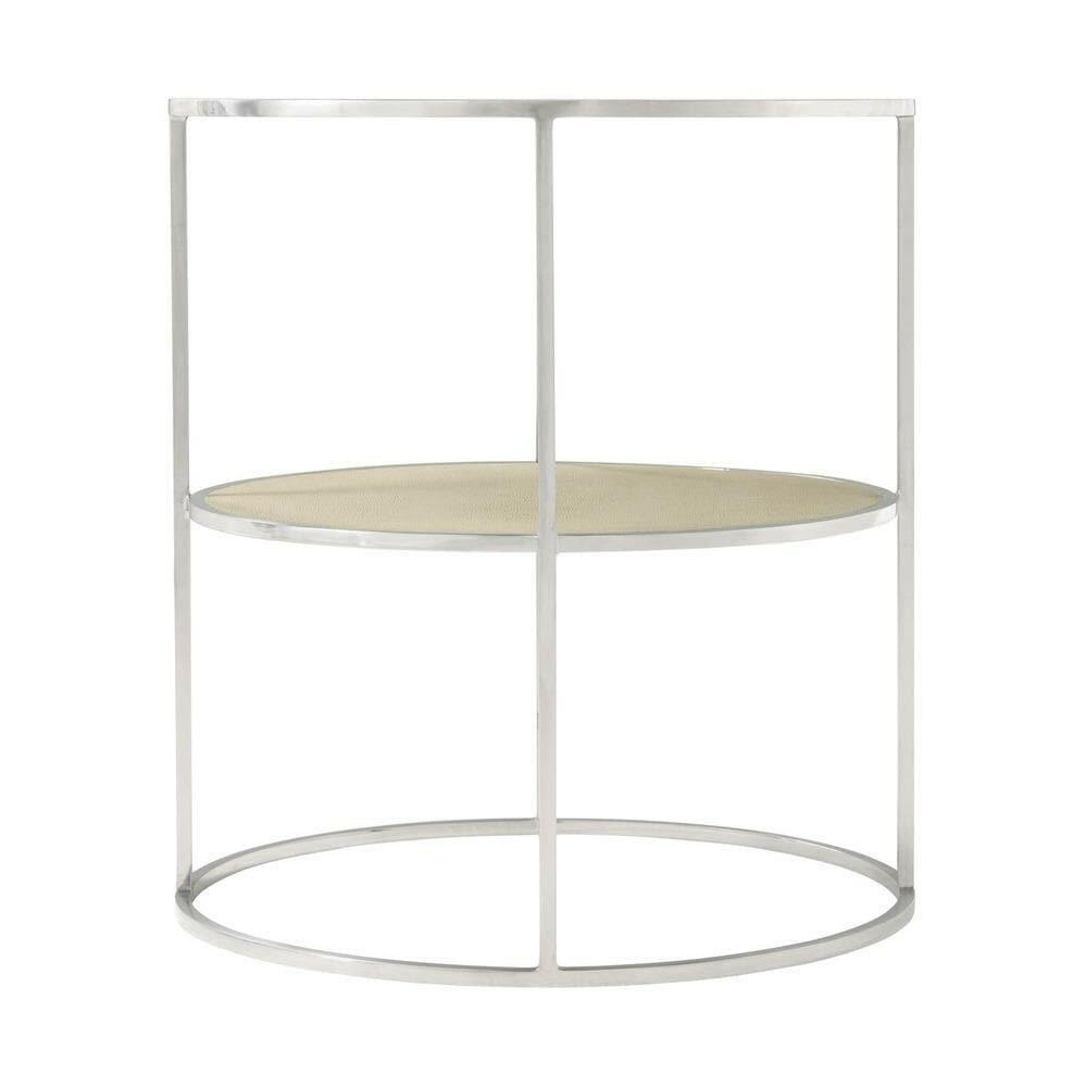 Ta Studio Side Table Tripp in Overcast Embossed.