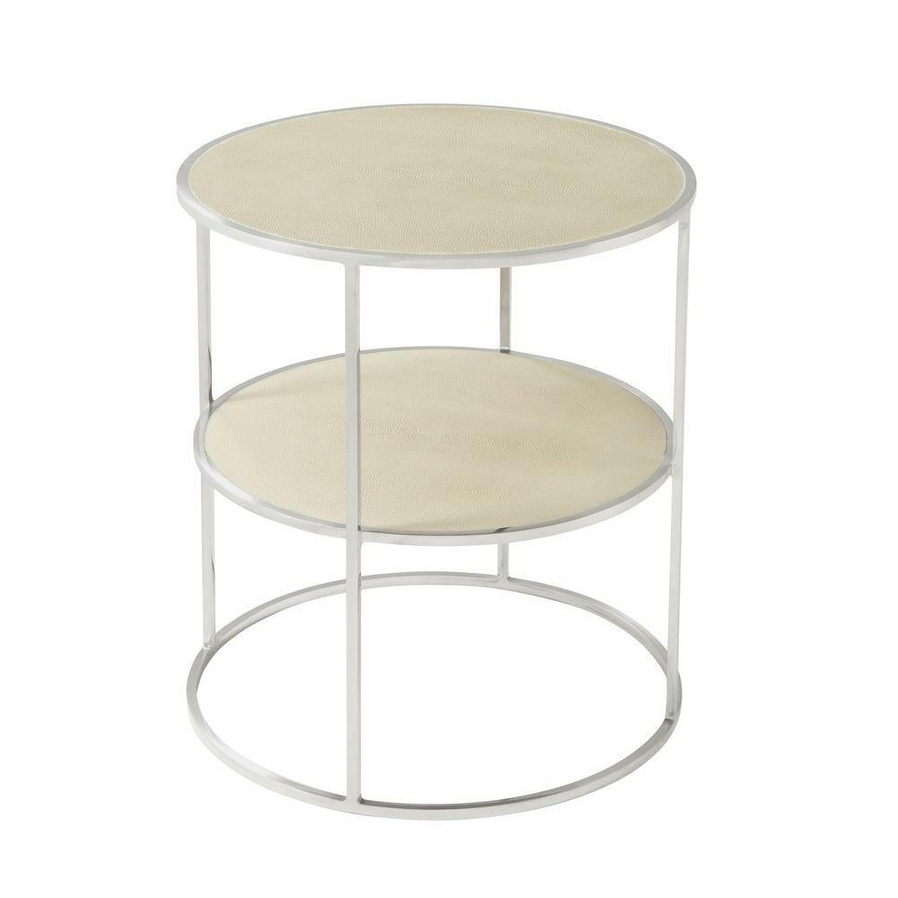 Ta Studio Side Table Tripp in Overcast Embossed.