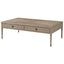 Theodore Alexander Living Thistlewood Storage Coffee Table in Riverwash Oak House of Isabella UK