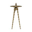 Theodore Alexander Living Troy Drinks Table Brass Finish House of Isabella UK