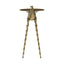 Theodore Alexander Living Troy Drinks Table Brass Finish House of Isabella UK