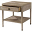 Theodore Alexander Living Westbrook Side Table in Riverwash Oak House of Isabella UK